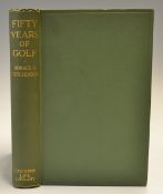 Hutchinson, Horace G - "Fifty Years of Golf" 1st ed 1919 published by Country Life of London, in