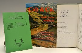 Hawtree, Fred signed - "Colt & Co - Golf Course Architects - A biographical study of H.S. Colt