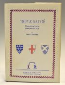 Hawtree, Fred - signed "Triple Bauge - Promenades in Mediaeval Golf" 1st ed 1996 - ltd edition 122/