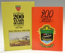 Scottish Golf Club Histories (2)-" Royal Aberdeen Golf Club - 200 years of Golf 1780-1980" by