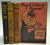 Golf Fiction (3) - "Punch Library of Humour-Golf Stories" both in their original pictorial cloth