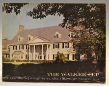 Walker Cup 1969 - official golf programme for the 1969 Walker Cup played at Milwaukee County Club
