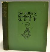 Rice, Grantland & Clare Briggs - "The Duffer's Handbook of Golf" published June 1926 copyright The
