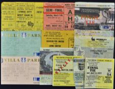 Collection of Manchester United tickets to include FA Cup Finals 1977, 1983 & Replay, 1990, 1995,