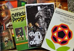 Assorted Selection of Big Match football programmes various Cups, European matches, Magazines, Books