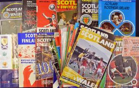 1960s onwards Scottish International football programmes and tickets includes 20 home and away