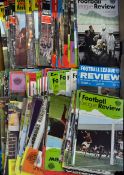 Comprehensive collection of Football League Reviews covering the 10 seasons of issue and including