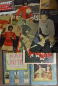 Manchester United memorabilia with scrap books from the 1960's plus newspaper cuttings from the same