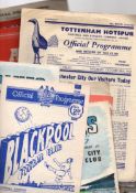 Football Programmes: 1948 to mid-1950s, good selection (41) Fair-Good