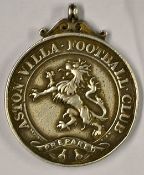 1890 Aston Villa Silver Medal to the obverse Aston Villa Football Club to the border, Prepared under