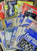 Assorted Selection of 1960s onwards football programmes includes a good selection of Everton, some