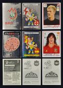 2008 and 2012 Euro Panini Football Stickers both sets appear complete, in good, clean condition (#