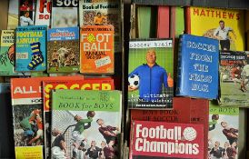 Collection of football books to include FA book for boys 1949, 1952, Stanley Matthews Football Album