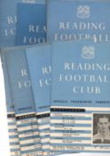 Reading Football Programmes Home issues 1949 to 1958 (37) Good