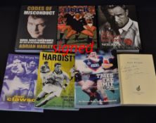 Rugby Union/League related signed books (7) - mostly player related to include Neil back, Wayne