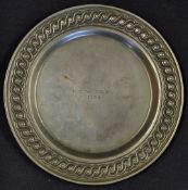 In 1963 F.C Widnau Presentation Plate the FA sent the England Youth team squad to Switzerland to