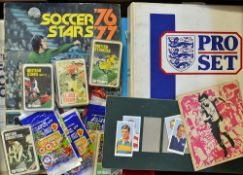 Football Trade Card and Sticker Selection includes an assorted selection such as Top Trump Cards,