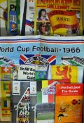 World Cup football programmes and memorabilia includes 1966 Tournament issue, 1966 Official