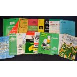 Collection of Welsh Clubs vs Australia rugby programmes from 1952 onwards comprising v Newport '