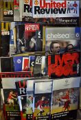 Collection of Champions League Big Match football programmes content includes all British home