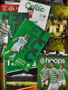 Selection of Celtic Big Match football programmes mostly modern homes content includes various 2000s