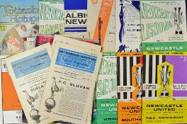 Interesting selection of British Clubs v European Club football programmes includes some European