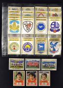 1981 Football Panini Stickers all in good, clean condition (#300) and Paninis Football 80 Shiny