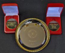 Hereford FC Medal Selection including a gold coloured medal with Midland Football League to the