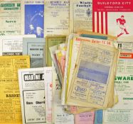 Collection of 1950s onwards non-league football programmes, good variation of clubs with interesting