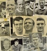 Collection of Manchester United black & white 1960's postcard player photographs varying series