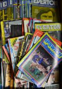 Selection of Everton football programmes 1970s onwards with some later modern fixtures, includes