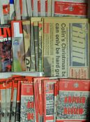 1960s onwards Liverpool football programme selection predominantly home fixtures includes few aways,