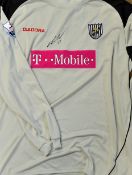 Chris Kirkland 2005/6 West Bromwich Albion match worn Goalkeeper shirt from former kit man, size