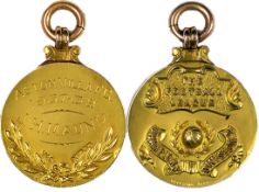 1937/38 Aston Villa Division 2 Champions 9ct Gold Medal to the obverse The Football League Champions