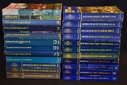 Collection of Rothman's Rugby Almanacks from 1972/73 to 1990/91 - a near complete collection to incl