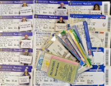Quantity of Leeds United football match tickets 2007-2015 various home and away matches, condition