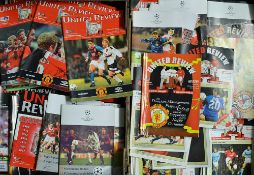 Comprehensive collection of Manchester United home football programmes to include 2015/16 (22),