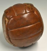 1955 Wolverhampton Wanderers v Dynamo Moscow Signed Leather football extensively signed an 18