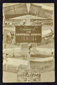 1938/39 Football League Jubilee celebration match programme Barnsley v Chesterfield at Oakwell.