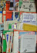 Collection of Scottish football programmes from 1960s onwards including a mixed range, European
