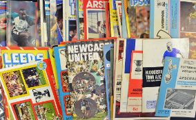 Selection of 1960s onwards League Cup Semi-Final football programmes predominantly late 1960s, 67/68