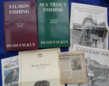2 x Falkus, H -signed- "Salmon Fishing, A Practical Guide" 1984 edition, H/b, D/j, and "Sea Trout