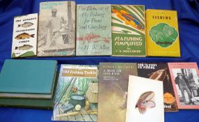 Collection of 13 mixed volumes - incl. Clifford, G - "Fishing" 1st ed 1948, H/b, D/j, drawings by