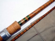 ROD: B James & Son Ealing, London, Richard Walker "Still Water" Avon style rod, 10'6" 2 piece