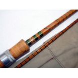 ROD: B James & Son Ealing, London, Richard Walker "Still Water" Avon style rod, 10'6" 2 piece