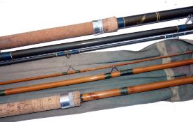 RODS: Hardy The General Rod 11' 3 piece river rod, whole cane butt/middle, split cane tip, green