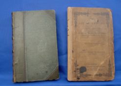 Bowlker, C - "The Art Of Angling" 1839 Ludlow edition, rebound board cover, penned notes to front