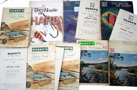 HARDY CATALOGUES: (8) Eight Hardy Anglers Guides, 1960 with price list, 1961 with price list,