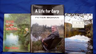 Mohan, P -signed- "A Life For Carp" 1st ed, H/b, Mohan, P - "Carp Stories And Other Tales" 1st ed