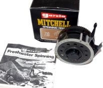 REEL: Fine Garcia Mitchell 710 automatic fly reel, in as new condition, line retrieve lever, quick